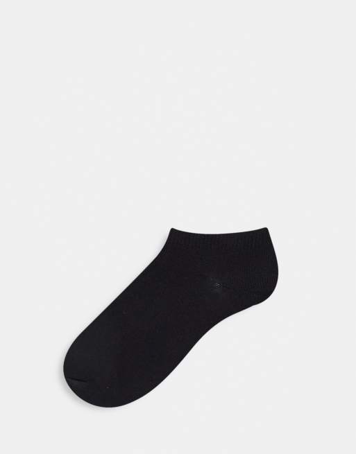 ASOS DESIGN - Confezione da 5 paia di calzini sportivi neri, 4 di 4