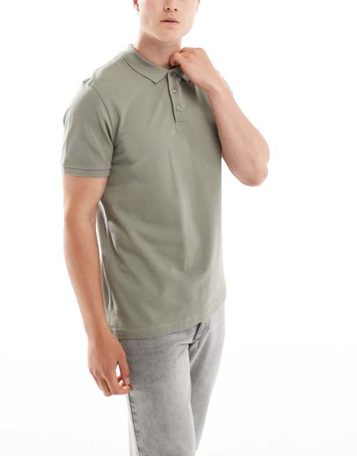 ASOS DESIGN - Confezione da 5 polo in piqué in diversi colori, 2 di 4