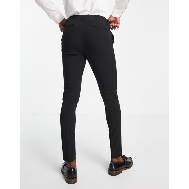 Pantaloni skinny Uomo DESIGN - Confezione multipack di pantaloni eleganti super skinny neri