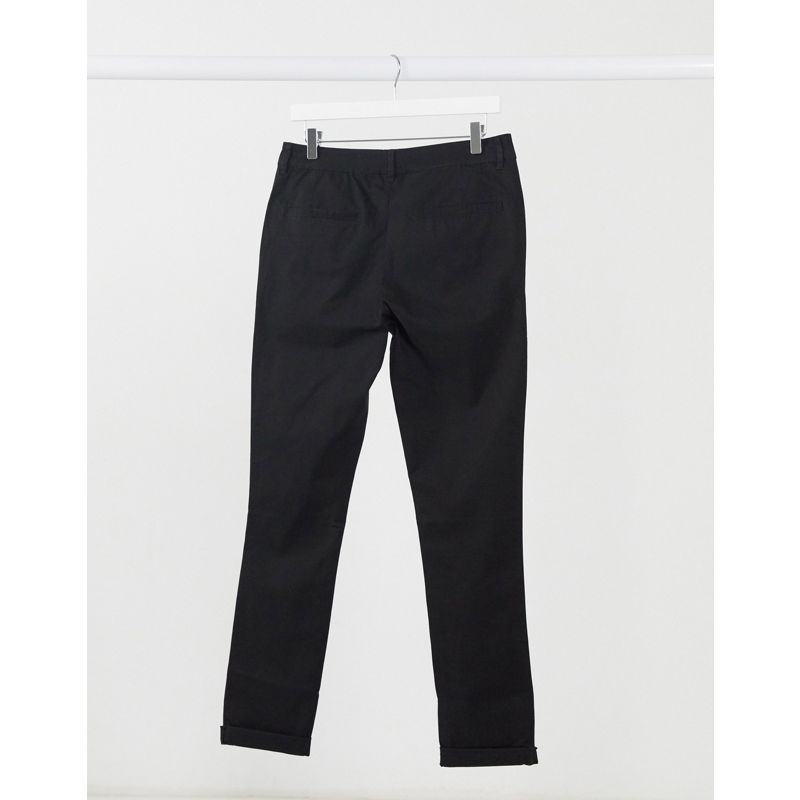 NY44G Pantaloni skinny DESIGN - Confezione risparmio da 2 chino super skinny nero e beige