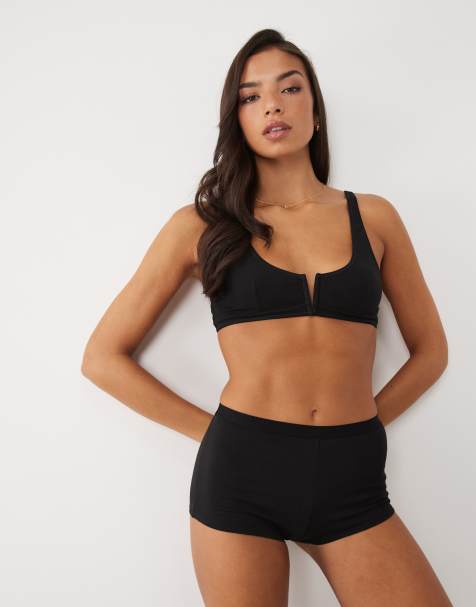 ASOS DESIGN – Connie – Svart underklädesset - view 1