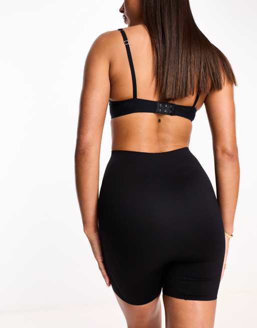 ASOS DESIGN Curve Contouring medium control short with mesh in