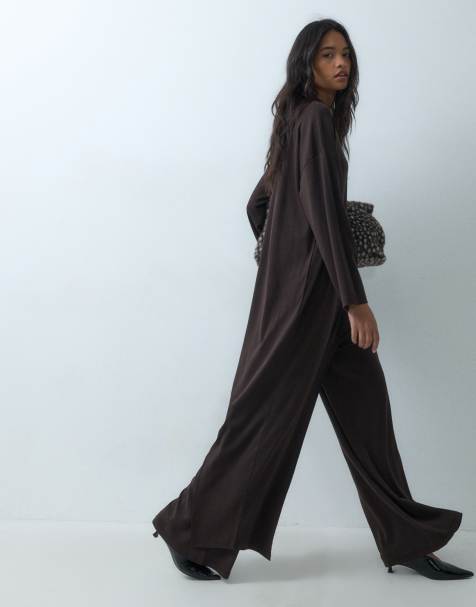 ASOS DESIGN coord in chocolate - view 1