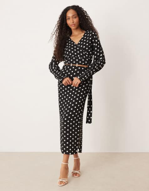 ASOS DESIGN - Coordinato a pois - view 1