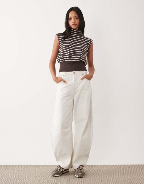 ASOS DESIGN - Coordinato con pieghe a righe - view 1