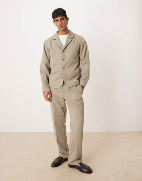 ASOS DESIGN - Coordinato elegante e dritto color salvia - view 1