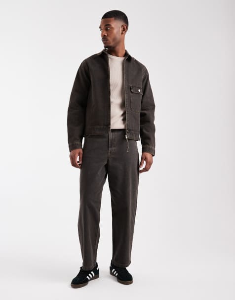 ASOS DESIGN - Coordinato in denim marrone - view 1