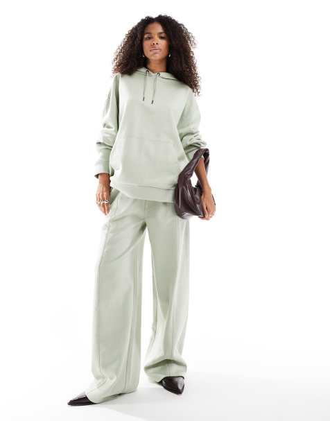 ASOS DESIGN - Coordinato oversize verde deserto - view 1