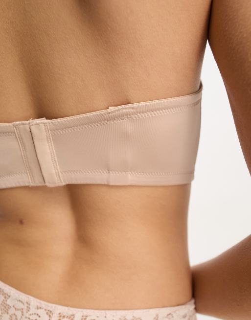 ASOS DESIGN Coppe Grandi - Reggiseno multiposizione preformato con ferretto beige, 4 di 4