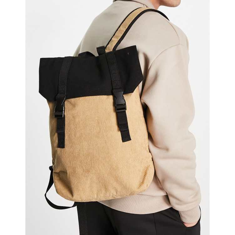 Asos canvas outlet backpack