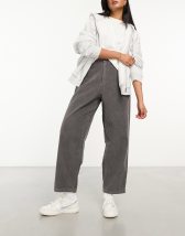 Monki corduroy pants in camel