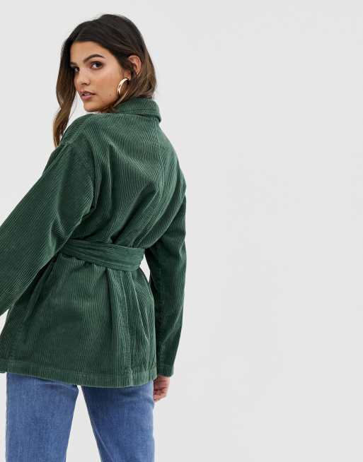 Corduroy hot sale jacket asos