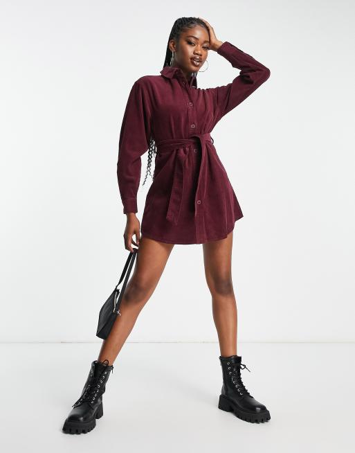 Asos store corduroy dress