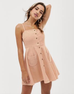 corduroy skater dress