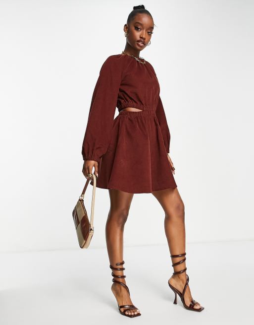 Asos mink hot sale dress