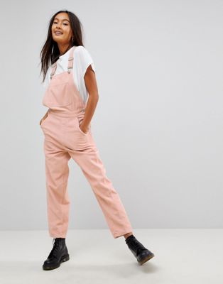baby pink dungarees