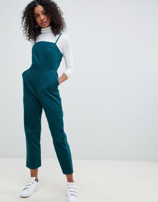 v neck tie waist jumpsuit