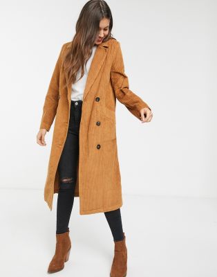 cord trench coat