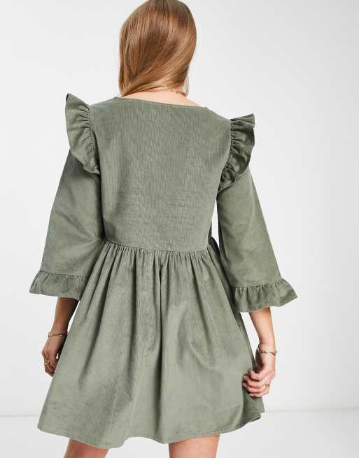 Asos cotton smock outlet dress