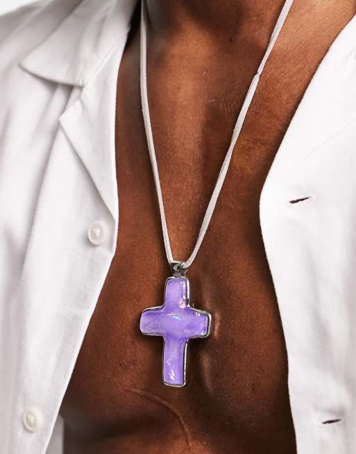 Opal hot sale cross necklace