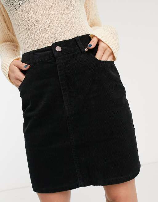 Black cord 2025 skirt asos