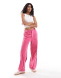 [ASOS DESIGN] ASOS DESIGN cord pants in bright pink 10 Bright pink