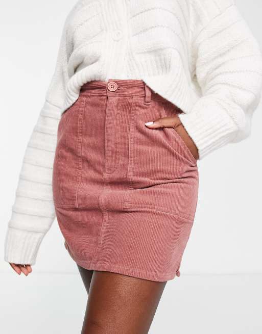 Corduroy mini 2024 skirt asos