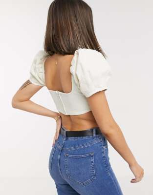 asos square neck top