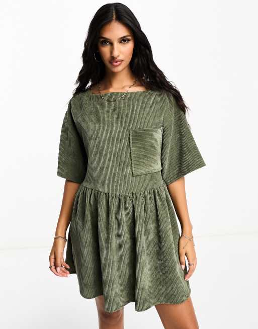 Corduroy dress asos sale