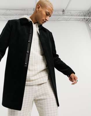 asos trench coat mens