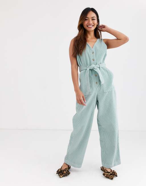 Asos store cord jumpsuit