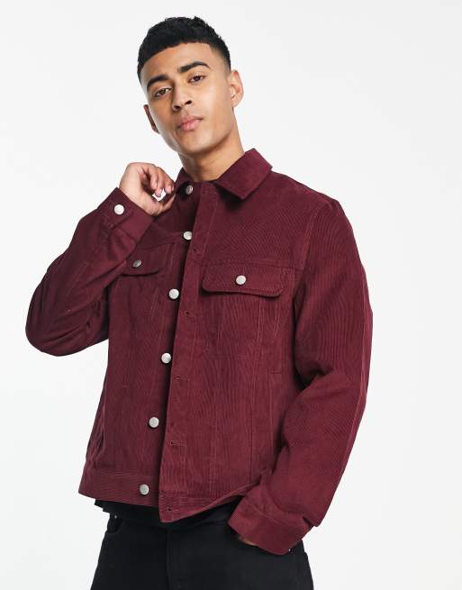 Asos mens cord discount jacket