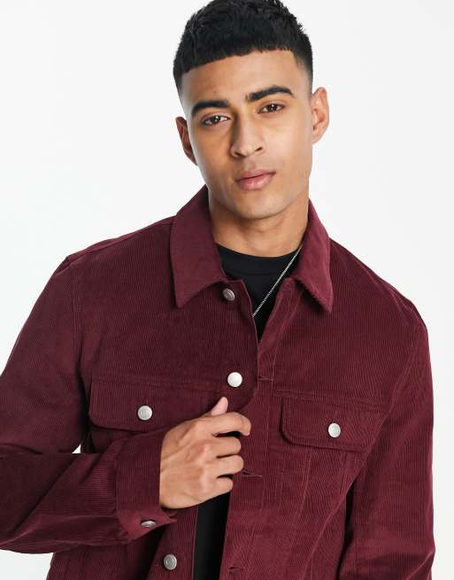 Corduroy jacket hot sale mens asos