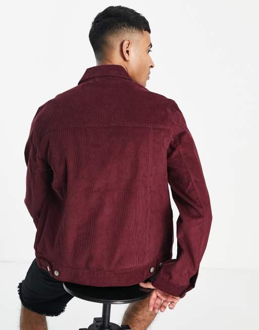 Corduroy jacket mens on sale asos