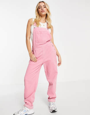 pink overall pants