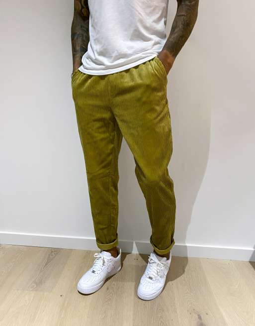 Pantalon best sale vert olive