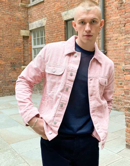 Baby pink shop corduroy jacket