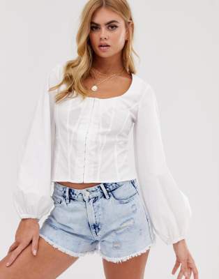 asos bell sleeve top