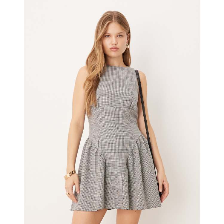 スカート Karen check mini dress M andmary on X: 