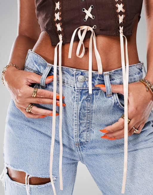 Lace Up Ribbon
