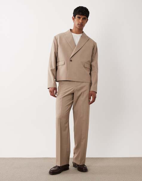ASOS DESIGN - Costume ample - Fauve - view 1
