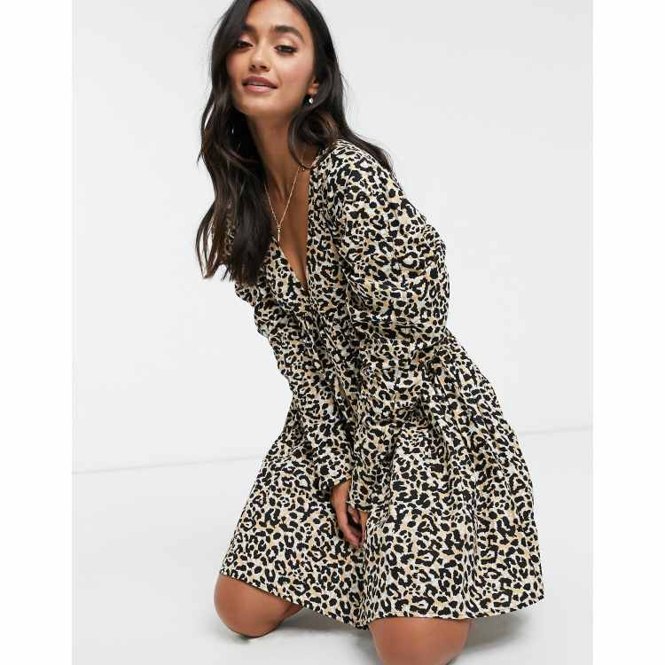 Leopard babydoll shop