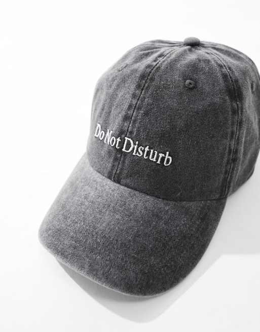 Do not store disturb denim hat