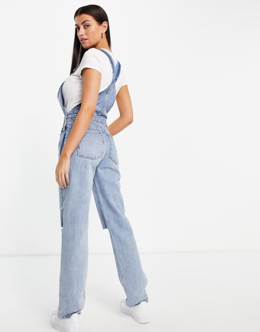 Asos best sale denim overalls