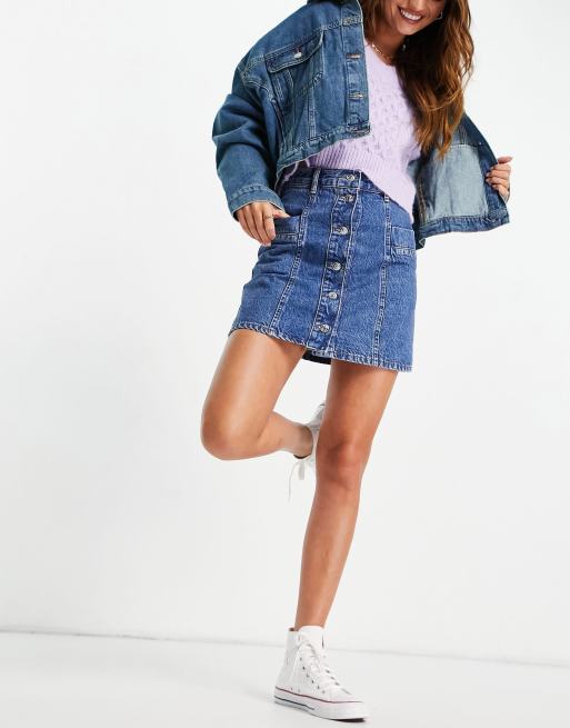 Asos store jeans skirt