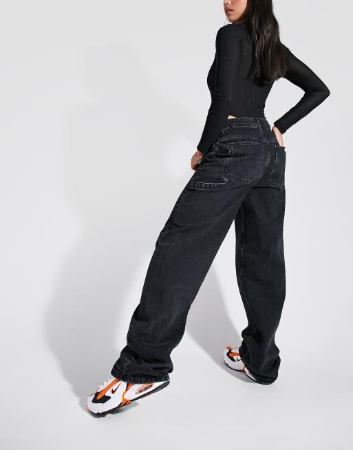 Black skater best sale jeans womens