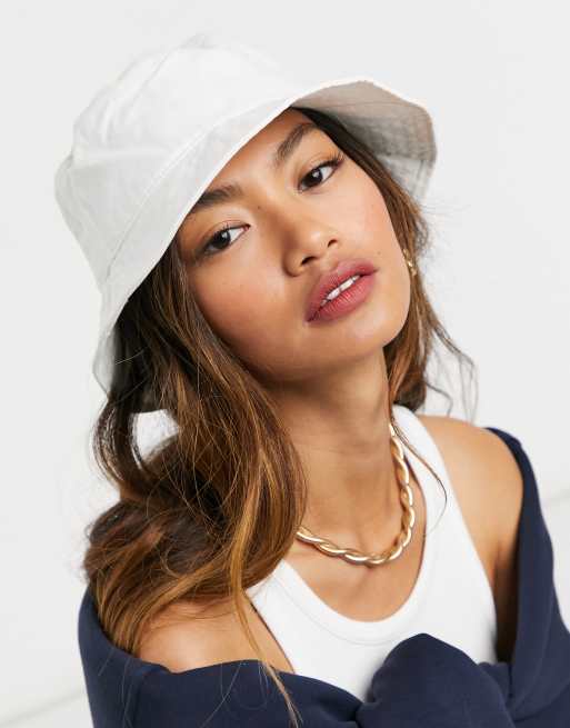 Asos white best sale bucket hat