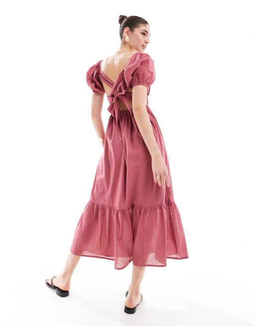 white christmas dresses Stella Midi Dress in Black M main image 0
