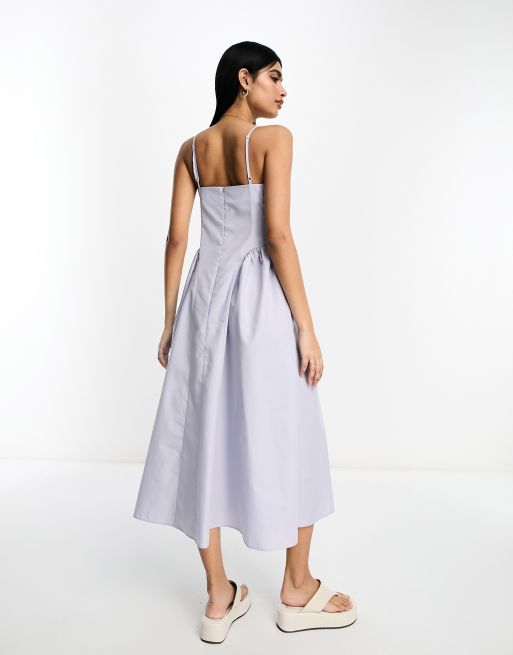 Abbey satin 2024 bow midi dress