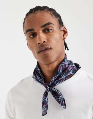 ASOS Design Cotton Heritage Plaid Blue 3890₽
